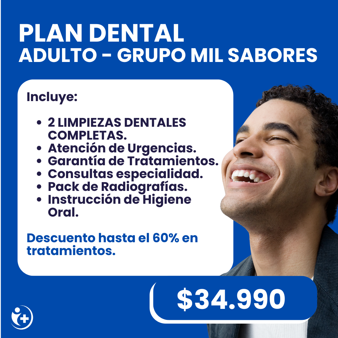 Plan Dental Anual Grupo Mil Sabores